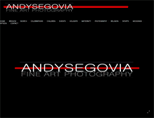 Tablet Screenshot of andysegovia.com